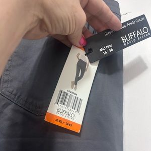 New grey size 16 chino pants